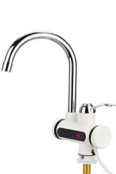  Fali függőleges, alsó csatlakozós vízmelegítő csaptelep, LED kijelzővel (HOP1000689)