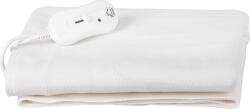 MagicHome 2 az 1-ben elektromos fűthető takaró/ágybetét, fehér, 80 × 150 cm, 3 fokozatú hőmérséklet-szabályozással, levehető vezérlővel, mosógépben mosható, nem szőtt textil anyagból (TC2211833)