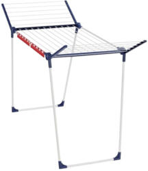 Leifheit 81514 Pegasus 180 Solid Compact ruhaszárító, fehér, 18 m szárítófelülettel, 105 cm magas lehajtható oldalsó szárnyakkal, 2 db EasyClip csipesztartóval, beltéri és kültéri használatra, stabil fém szerk Ruhaszárító