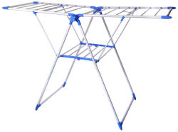 MagicHome CD134 ruhaszárító, fehér, 16 m szárítófelülettel, 20 kg teherbírással, masszív fém vázzal, oldalsó, 7-7 rúddal ellátott szárnyakkal, beltéri és kültéri használatra (TC2212106) Ruhaszárító