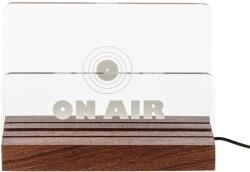 Muziker Now Playing Vinyl Record Album Display Stand with Acrylic board Стойка Natural (MUZR48C)