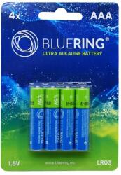 BLUERING Elem AAA mikro ceruza LR03 tartós alkáli 4 db/csomag, Bluering® - iconink