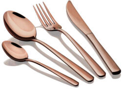 Berlinger Haus 4 személyes rozsdamentes acél evőeszköz készlet, tükör fénnyel, 16 részes, rosegold (BH-2615A)