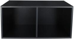 Renote Vinyl Records Cube Case, Double design LP кутия за запис Black (MUZR73DOUBLE)