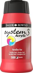Daler-Rowney System3 АКРИЛНА боя Vermilion Hue 500 ml 1 бр (129500588)