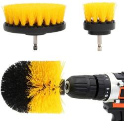3 db univerzális tisztítókefe készlet fúróhoz (v11290)