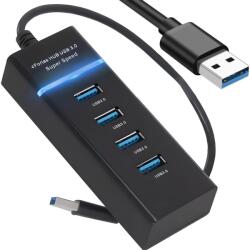  USB 3.0 hub, 4 portos elosztó adapter (v6311_CZ)