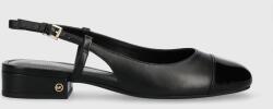 MICHAEL Michael Kors bőr balerina cipő Perla - fekete Női 39