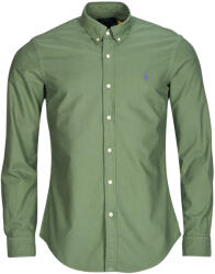 Ralph Lauren Cămăsi mânecă lungă Bărbați CHEMISE AJUSTEE SLIM FIT EN OXFORD LEGER Polo Ralph Lauren Kaki EU XL