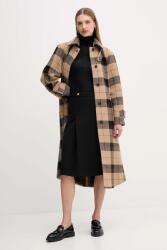 Tommy Hilfiger baba gyapjúkeverék pulóver bézs, WW0WW46870 - bézs S/M