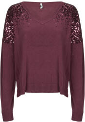 ONLY Pulovere Femei ONLSTARRY LS SEQUIN Only violet EU XS