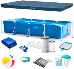 Intex Keretes kerti medence 450 x 220 x 84 cm 15 az 1-ben INTEX 28273 (28273-15w1)