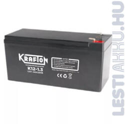  Krafton Szünetmentes akkumulátor 12V 1, 3Ah (K12-1.3)