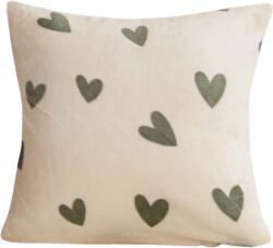  Fata de perna cocolino HEARTINO 45x45 cm, crem Lenjerie de pat
