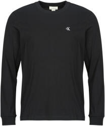 Calvin Klein Tricouri cu mânecă lungă Bărbați LS EASY MONOGRAM TEE Calvin Klein Jeans Negru EU S