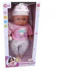 Man Yuk Toys Hangot adó játékbaba lámakornis ruhában - 35 cm (WZB102-10) - vackorjatek