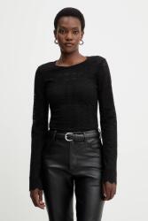 GUESS felső BRIDGETTE fekete, sima, W5BP13 K1180 - fekete S