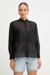 PINKO selyem keverék póló - fekete 40