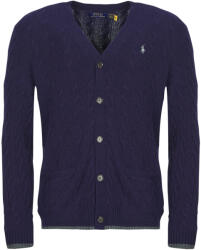 Ralph Lauren Jerseuri și Cardigane Bărbați GILET EN MAILLE TORSADEE LAINE CACHEMIRE Polo Ralph Lauren Albastru EU M