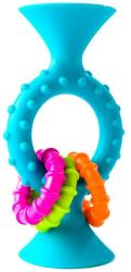 Fatbrain Fat Brain Toys, Rágható csörgő karikákkal, türkiz (F166ML)