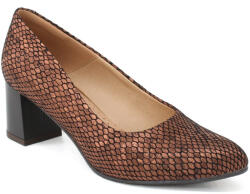 DiMarco női metál barna bőr körömcipő 2406-BRAZ 07711