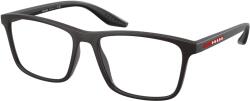 Prada PS01QV 18K1O1 Matte Grey Demo Lens szemüveg (PS01QV 18K1O1)