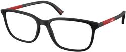 Prada PS02RV DG01O1 Black Rubber Demo Lens szemüveg (PS02RV DG01O1)