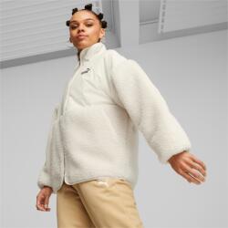 PUMA Sherpa Hybrid Jacket M | Női | Kabátok | Fehér | 675371-87 (675371-87)
