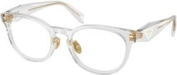 Prada PRB06VD 12R1O1 Transparent Grey Demo Lens szemüveg (PRB06VD 12R1O1)