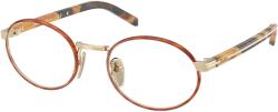 Prada PRB55V 22E1O1 Pale Gold/Honey Havana Demo Lens szemüveg (PRB55V 22E1O1)