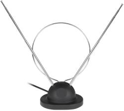  Digitális beltéri TV antenna, talpas, passzív, koax csatlakozóval (ANT0016-3)