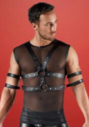 Svenjoyment Bondage - Ujjatlan necc póló, karpánttal L