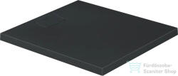 Duravit STONETTO 90x80 cm-es zuhanytálca szifon nélkül, matt antracit 720145680000000 (720145680000000)