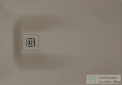 Duravit SUSTANO 100x70 cm-es zuhanytálca szifon nélkül, matt greige 720272640000000 (720272640000000)