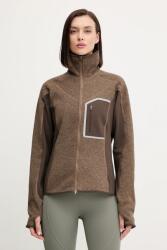 Adidas edzős pulóver Climawam Running - barna XL