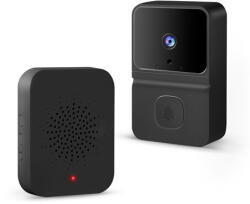 Delight SMART WI-FI-S VIDEÓ KAPUTELEFON SZETT AKKUMULÁTOROS 55385BK (DEL55385BK)