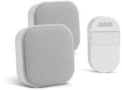 Delight VEZETÉK NÉLKÜLI CSENGŐ ÉS ÉJJELIFÉNY 2 IN 1 55347WH-2 (DEL55347WH2)