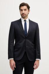 BOSS gyapjú kabát - sötétkék 52 - answear - 131 690 Ft