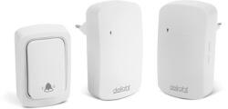 Delight DIGITÁLIS ELEM- ÉS VEZETÉK NÉLKÜLI CSENGŐ - KINETIC - 2 BELTÉRI - FEHÉR 55345WH-2 (DEL55345WH2)