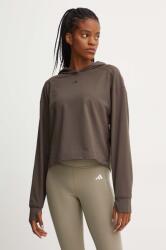 Adidas edzős pulóver Strength - barna XL