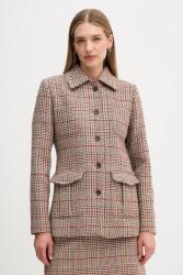 Tommy Hilfiger kabát gyapjú keverékből - barna 38