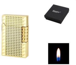 Eurojet Milan Stein tüzköves öngyújtó - arany színű, gofri mintával (A-252115)