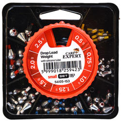 Carp Expert Small 0, 5-2, 5gr Betétes Cseppólom Készlet 115gr (54105153)