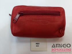 Sylvia Belmonte piros ms23 puha bőr kulcstartó