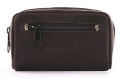 Sylvia Belmonte S. belmonte fekete puha bőr kulcstartó ms23