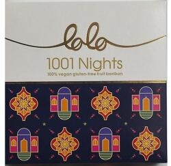  Lolo Vegán 1001 Night Gluténmentes Étcsokoládés Gyümölcsbonbon Hozzáadott Cukor Nélkül 100g