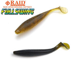 Raid Japan Raid Fullswing 12, 7cm 001 Greenpumpkin Seed Plasztik Csali 5db (RAID36927)