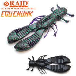 Raid Japan Raid Egu Chunk 8, 9cm 068 Black Bogár Utánzat 6db (RAID46513)
