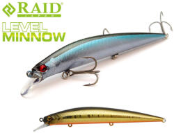 Raid Japan Raid Level Minnow 12, 5cm 14gr 004 Real Kinkuro Wobbler (RAID34459)