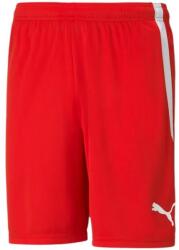 PUMA Férfi TeamLIGA rövidnadrág vörös